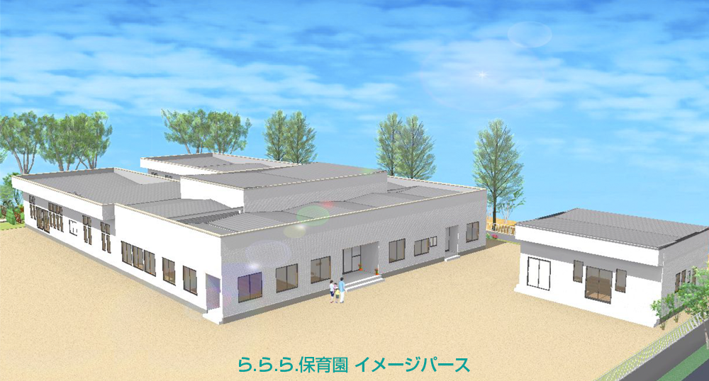 ららら保育園イメージパース